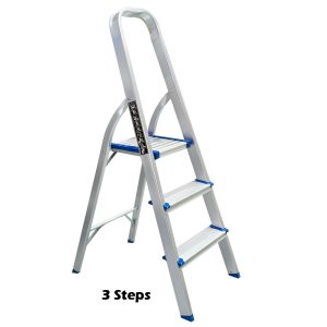 Aluminium Ladders – Aluminium Ladder,Foldable Ladder, Step Stool Ladder, Ladder for Home, Ultra-Stable Foldable Aluminium Ladder