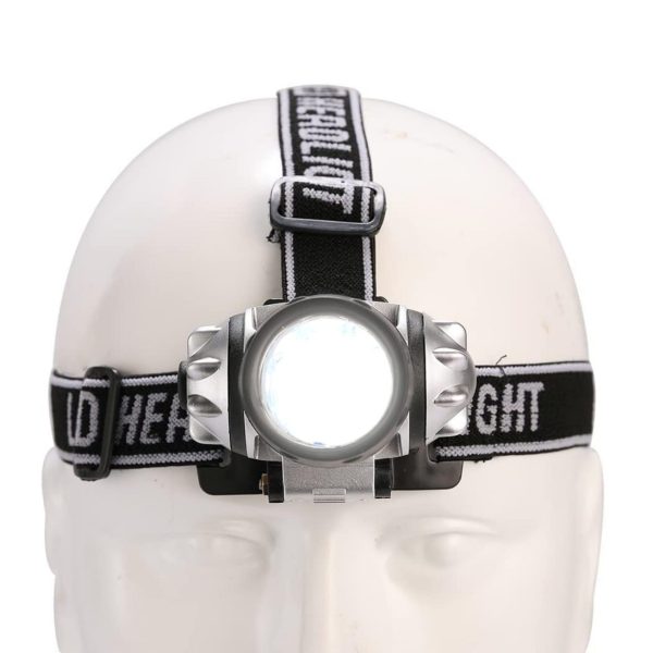 HEAD LAMP 14 LED - Head Protection - Ultra bright LED light, Adjustable heads trap &  Inclination Battery, - Image 2