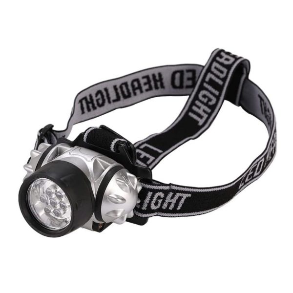 HEAD LAMP 14 LED - Head Protection - Ultra bright LED light, Adjustable heads trap &  Inclination Battery, - Image 3