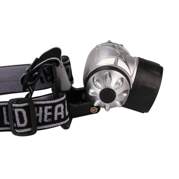 HEAD LAMP 14 LED - Head Protection - Ultra bright LED light, Adjustable heads trap &  Inclination Battery, - Image 4