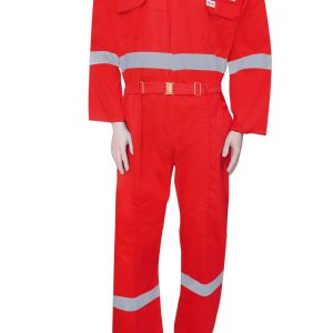 AAA SAFE CLASSIC REFLECTING COVERALL AAA/SC-02(R) – Quality coverall full sleeves with aluminum buckle on waist belt.