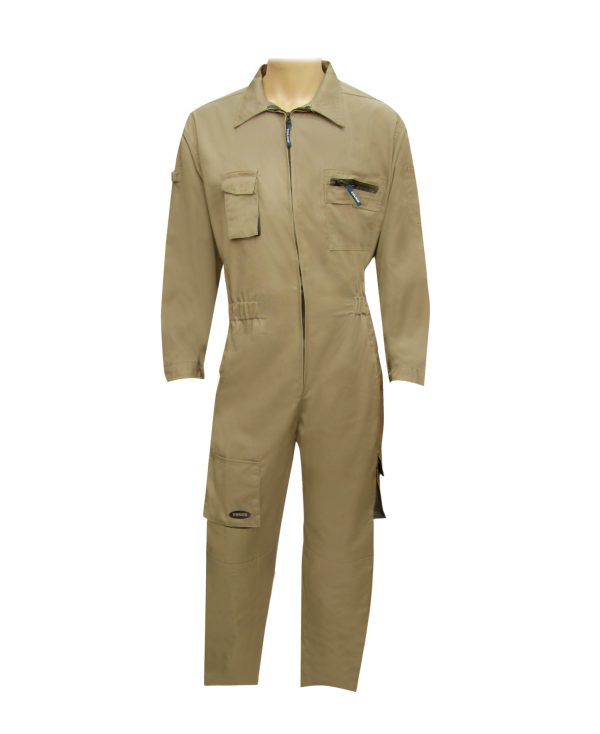 AAA SAFE COVERALL TOUGH - Quality shirt full sleeves with Elasticized Waist pants, Comfort Quality Coverall.