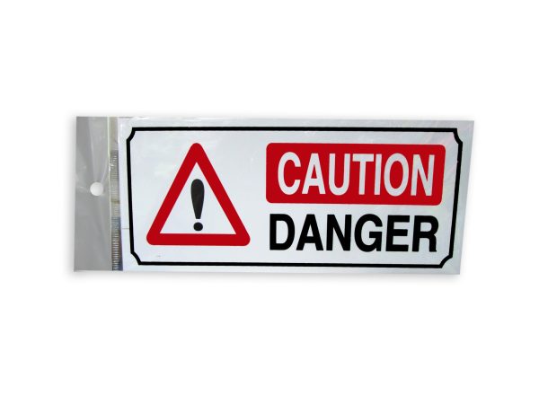 Safety Sticker Sign