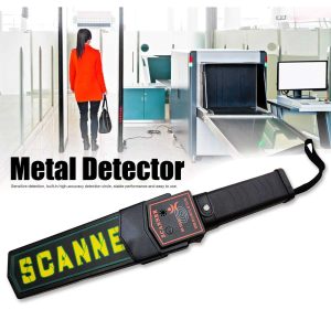 Security Body Scanner – High performance Hand Held Metal Detector,  in Crowd Control, Airport, Malls and Border security.