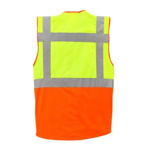 AAA Safety Jacket SJ-62 – High-Visibility Reflective Strips, Good Quality, Comfortable, Breathable and Light Enough
