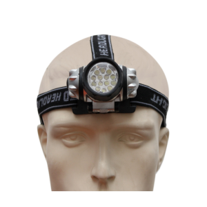 HEAD LAMP 14 LED – Head Protection – Ultra bright LED light, Adjustable heads trap &  Inclination Battery,