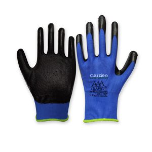 PU Coated Gloves  HG-56 BLUE