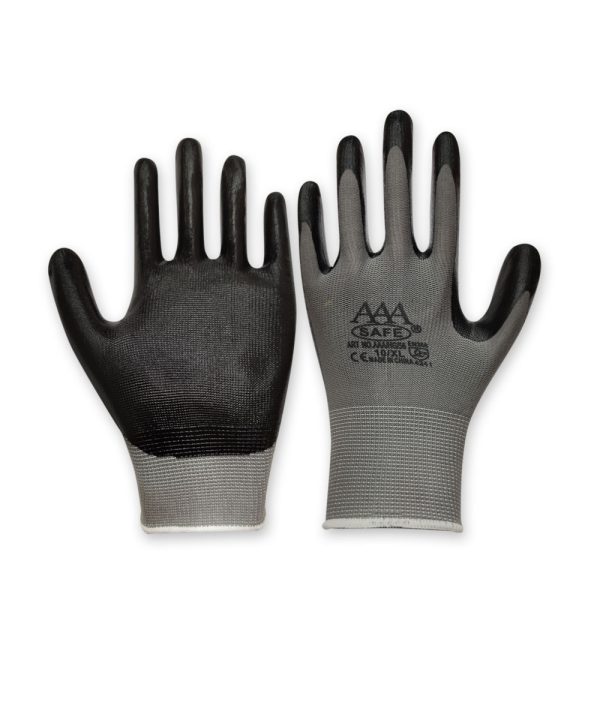 PU Coated Gloves HG-56 Dark Grey