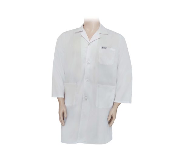 EXCLUSIVE LABCOAT AAA/LBC-01 - Quality Labcoat Full sleeves, 1 chest pocket on left and 2 patch pockets