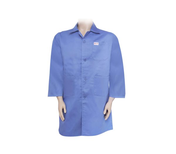 AAA SAFE LABCOAT AAA/LBC-02 - Full sleeves, Double stitched, 1 chest pocket on left and 2 patch pockets