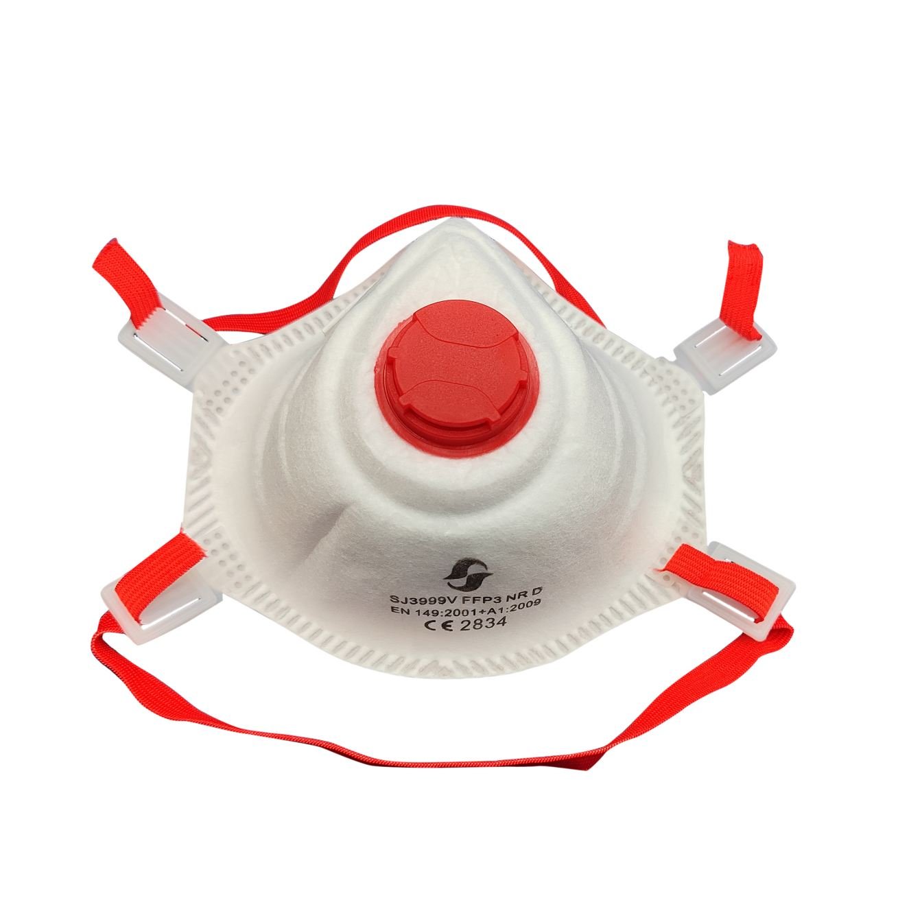 DUST MASK FFP3 CUP WITH FILTER KY-8623 CHEERY - Non Woven, Synthetic Fiber, Disposable masks, Complete ultra-soft face joint ring