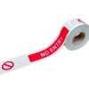 WARNING TAPE NO ENTRY 3″ X 200 MTRS – High visibility tape due to its striking colors one side printing –  NO ENTRY