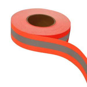 REFLECTING TAPE 2″ X 50 YARDS – Mix cloth reflective tape. 2″ width – 50 yard long florescent colors – high visibility