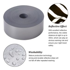 REFLECTING TAPE 2″ X 45 MTRS – High visibility cloth reflective tape for workwear.