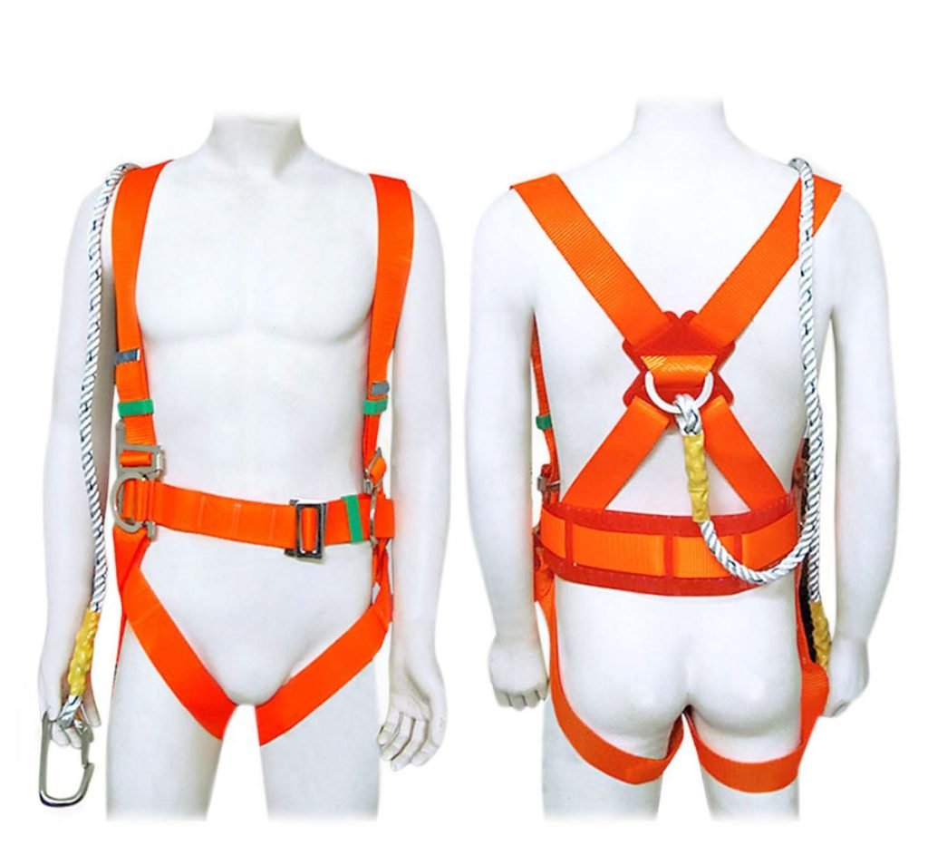 AAA SAFE ROBUSTMAN - Full Body Safety Harness, Rope, Adjustable Waist ...