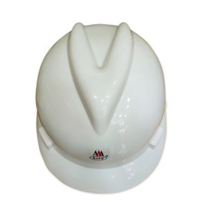 AAA SAFE SAFETY HELMET AAA/SH-07 – HDPE Safety Helmet with adjustable ratchet & Ear Muff, Lightweight & Comfortable