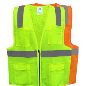 AAA Safety Jacket SJ-61 – Comfortable, Goo Quality, High Visibility, Reflective Stripe & Strong Fabric