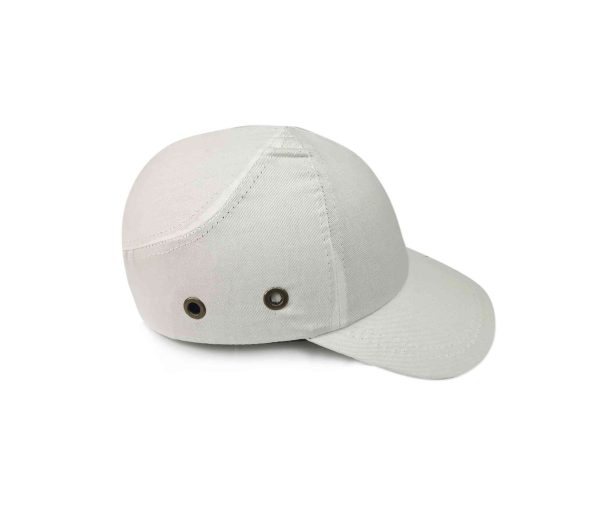 bump cap white