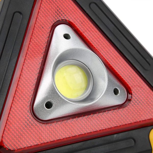 Triangle Emergency Warning Portable Solar/Rechargable Light