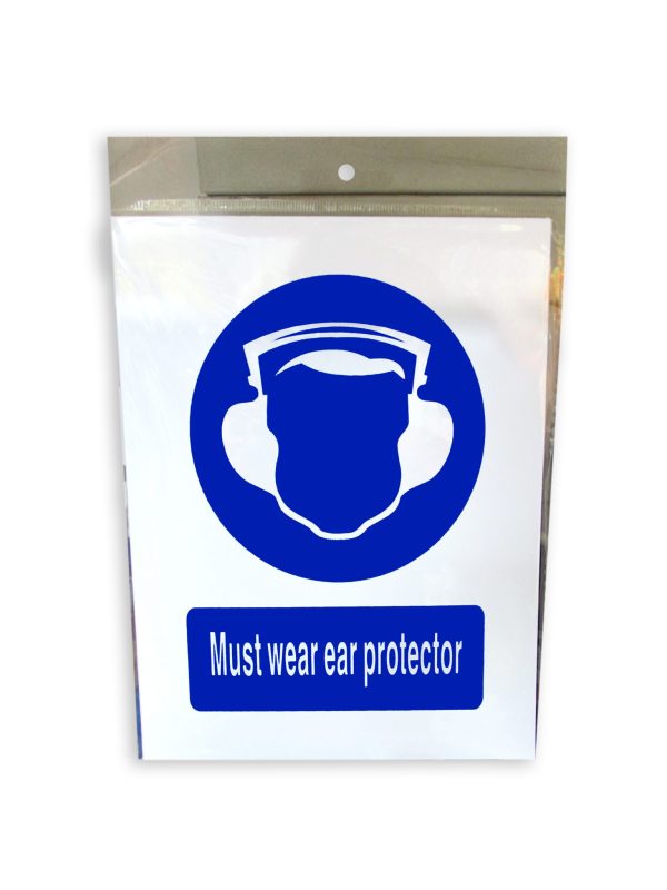 Safety Sticker Sign