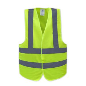 AAA Safety Jacket SJ-52 (100 GSM) – With 4 Strip High Visibility Reflecting Tape