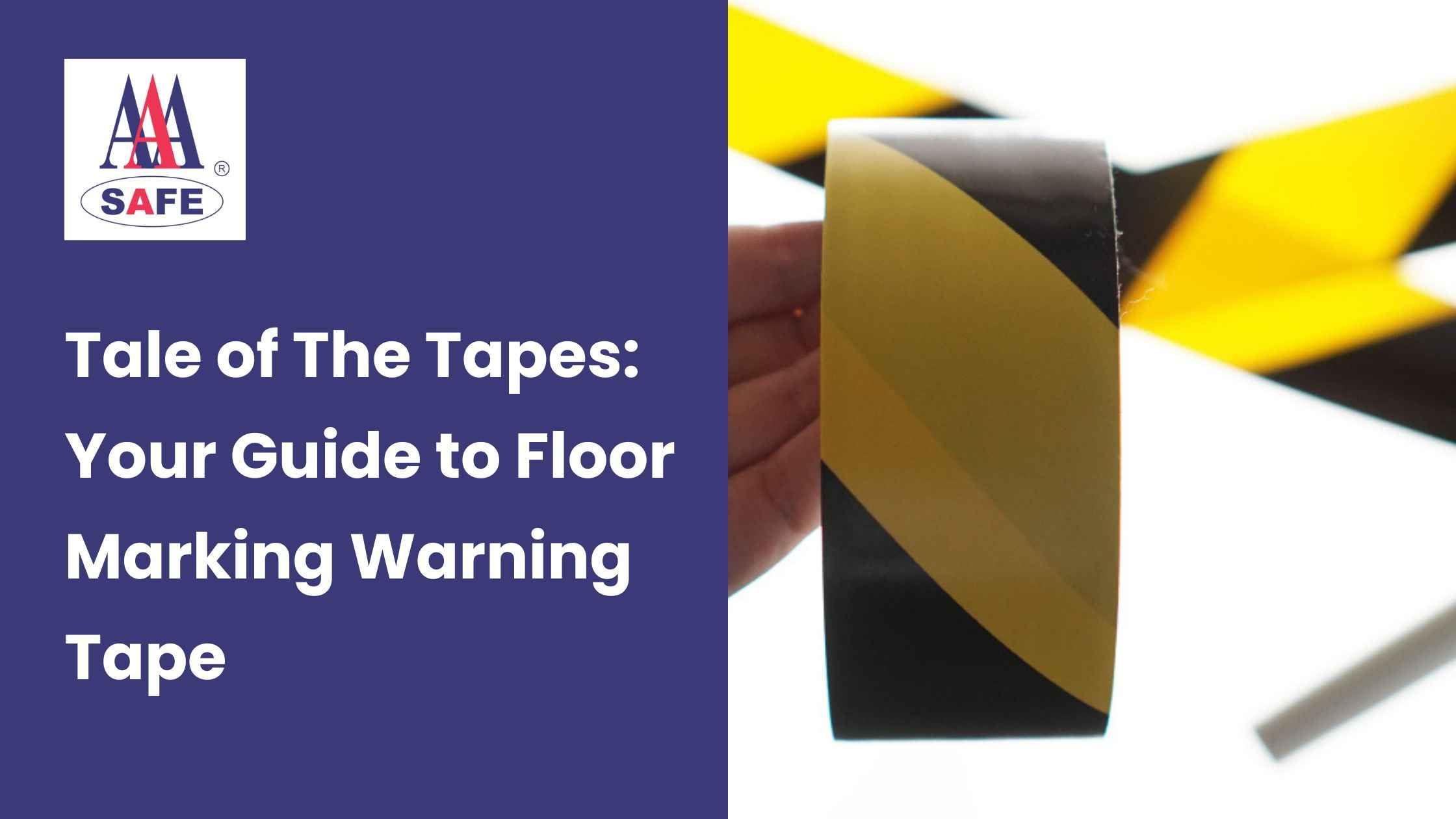 Tale of The Tapes: Your Guide to Floor Marking Warning Tape