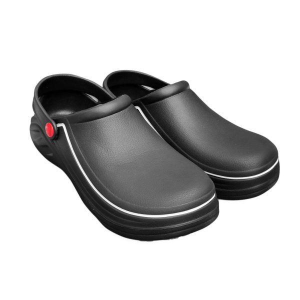 antislip safety shoes black