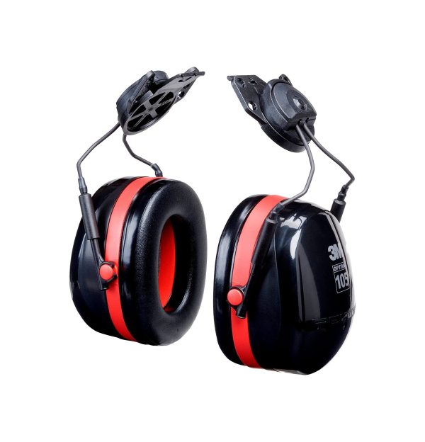 3M™ PELTOR™ Optime™ 105 Earmuffs H10P3E, Hard-Hat-Attached