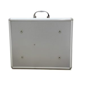 FIRST AID EMPTY GLASS BOX (Small)– Made from High Grade GI Metal, Front Toughened Glass Fitted, With Security Lock On Door For Safety