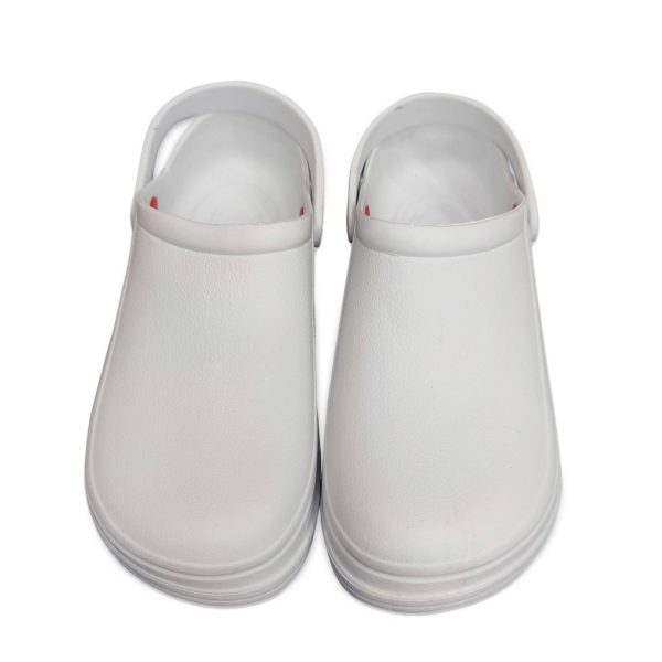 antislip safety shoes white
