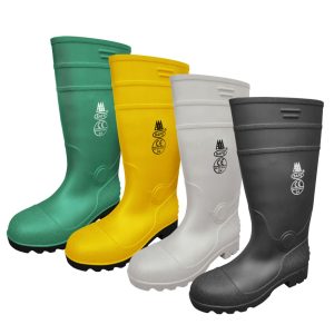 Gumboots Safety – Made with Steep toe cap, Heavy duty PVC Gumboot, waterproof, Comfortable & durable Safety Gumboots