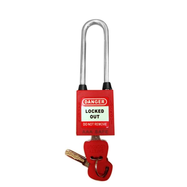 01 Lock Long Shackle red