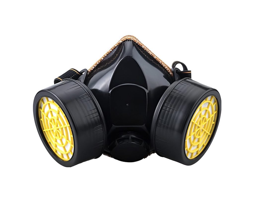 Mask 306 - Anti-Dust Spray Chemical Gas Dual Cartridge Respirator Paint ...