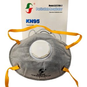 MASK KN-95 WITH FILTER – AAA/SJ8728V-2 – N95 FACE MASK WITH BREATHING VALVE