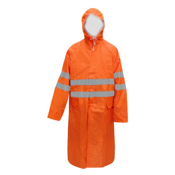 Raincoat Hi-Visibility orange