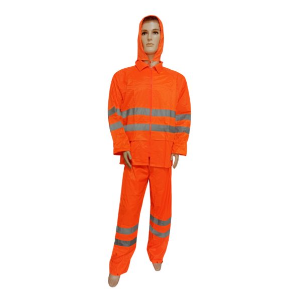 Rainsuit HI-Visibility orange