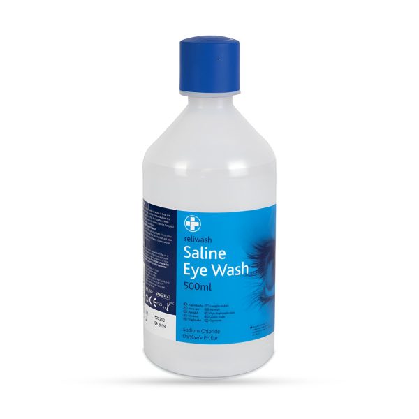 Saline Eyewash Bottle - 500ml