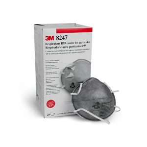 3M™ Particulate Respirator 8247 – R95 – with Nuisance Level Organic Vapor Relief