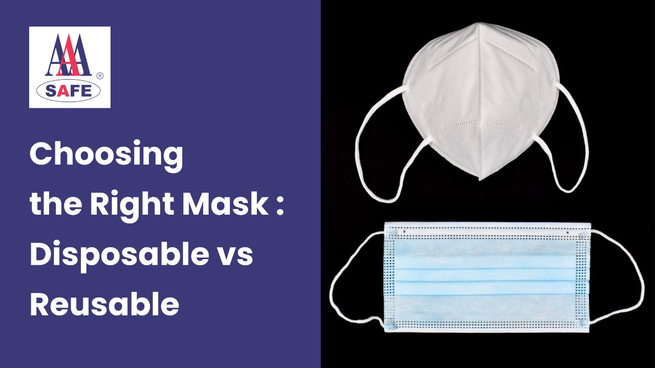 Disposable vs Reusable mask