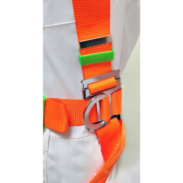 AAA SAFE Safeman- Full Body Safety Harness, Rope, Adjustable waist, Thigh wrap, Plastic Belt Back support, Scafolding Hook - SBLT-02