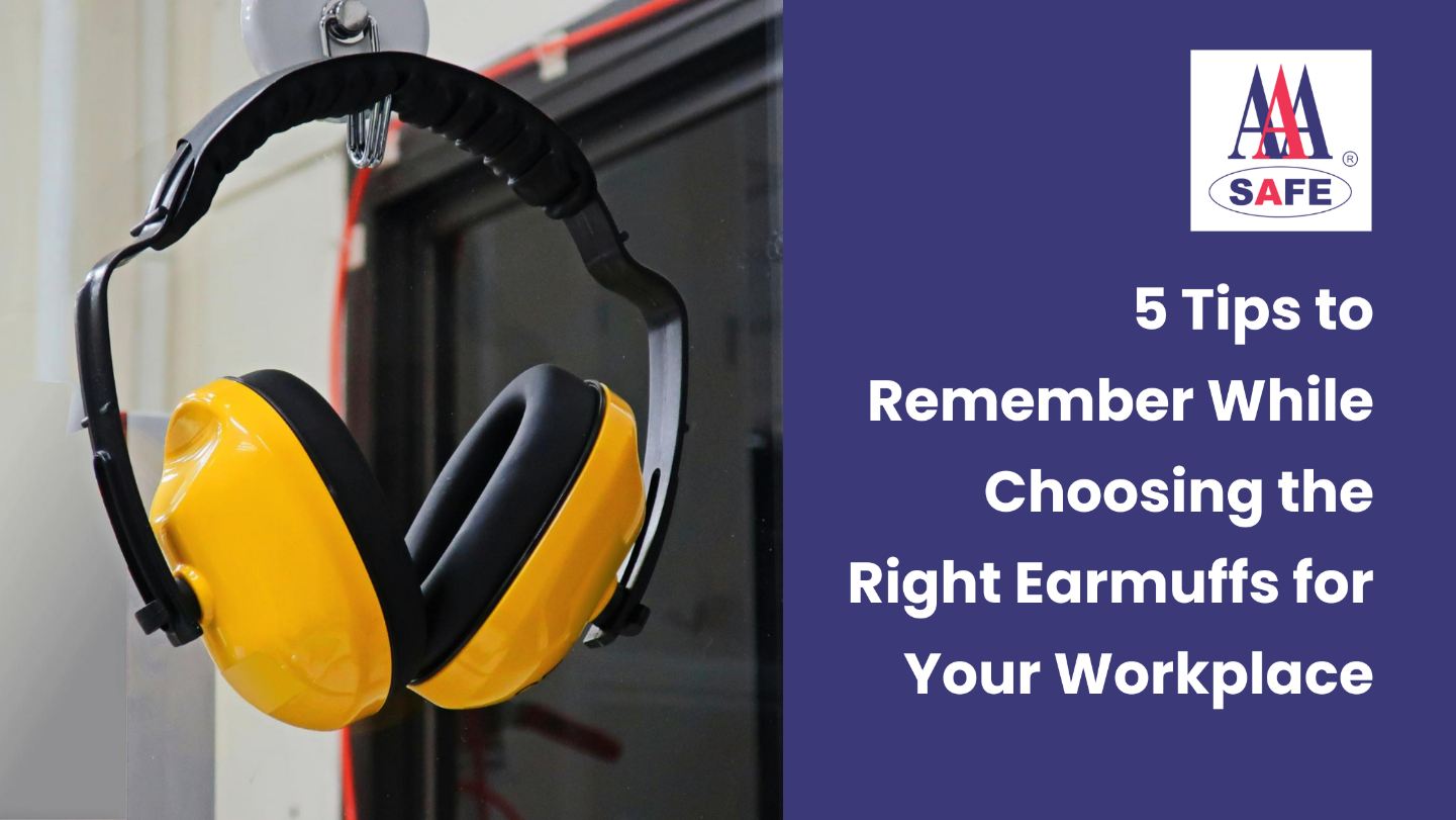 5 Tips to Remember While Choosing Right Earmuffs for Your Workplace