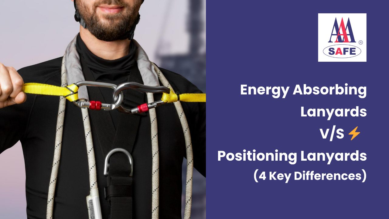 Energy Absorbing Lanyards vs Positioning Lanyards 4 Key Differences