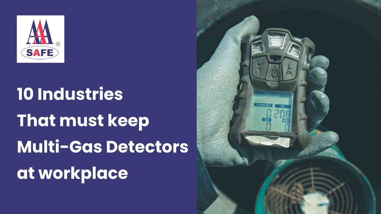 10 Industries That must keep Multi-Gas Detectors at workplace