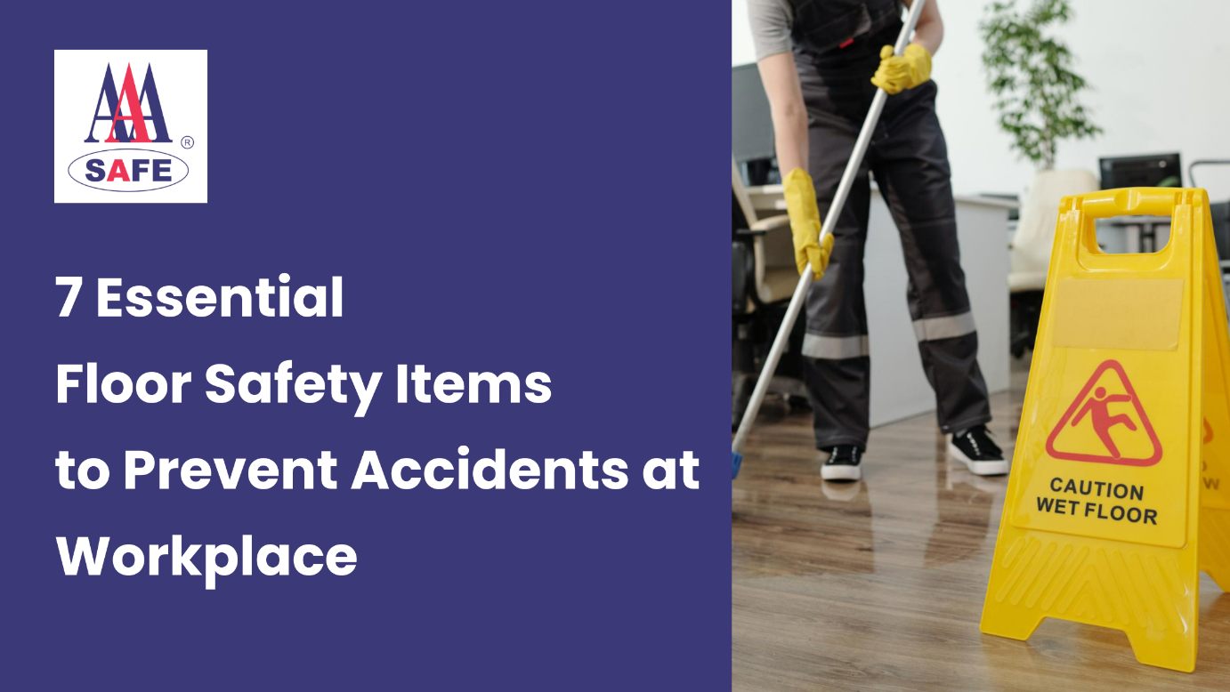 7 Essential Floor Safety Items to Prevent Accidents at Workplace