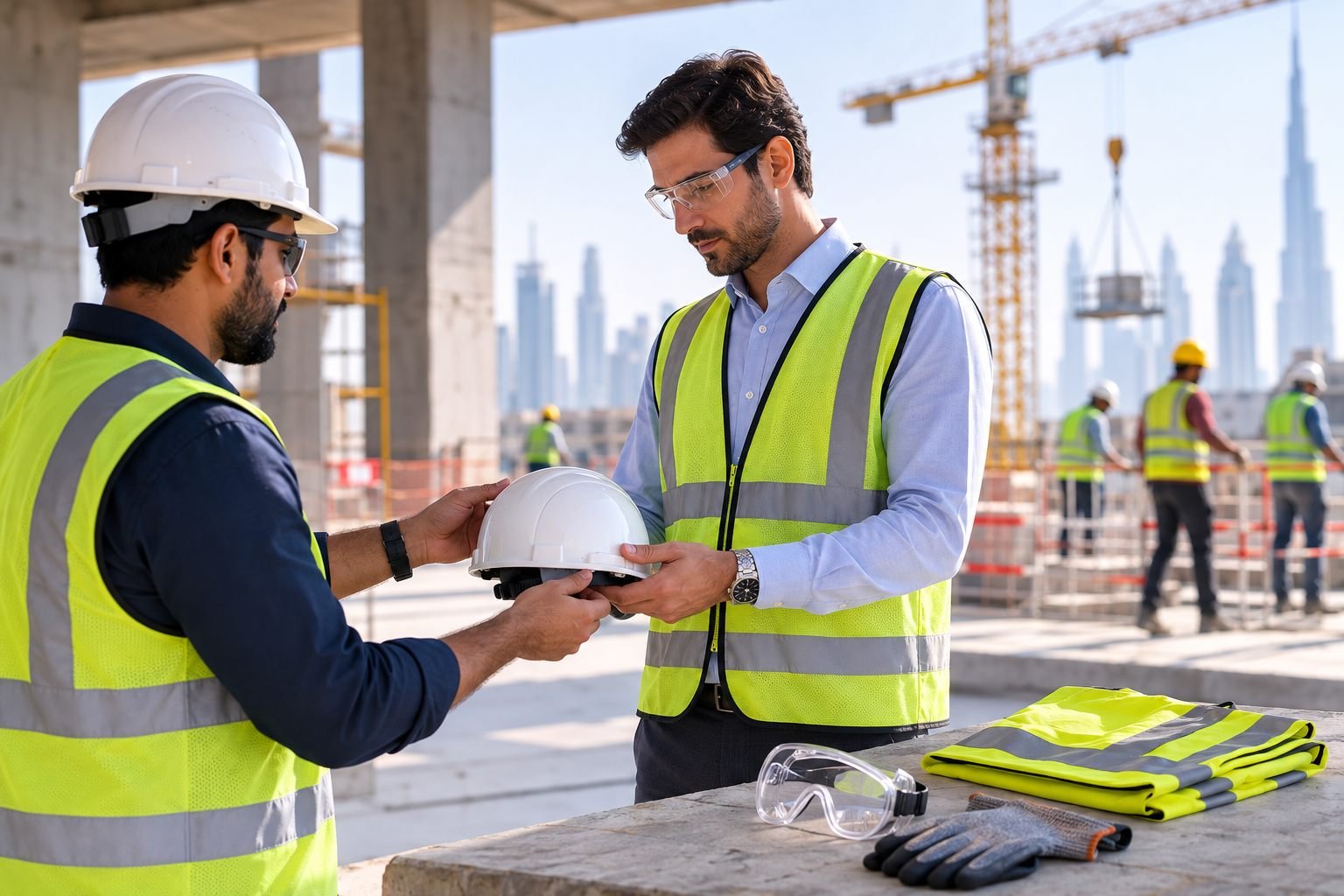 How to Handle Visitor Safety Equipment at Active Sites