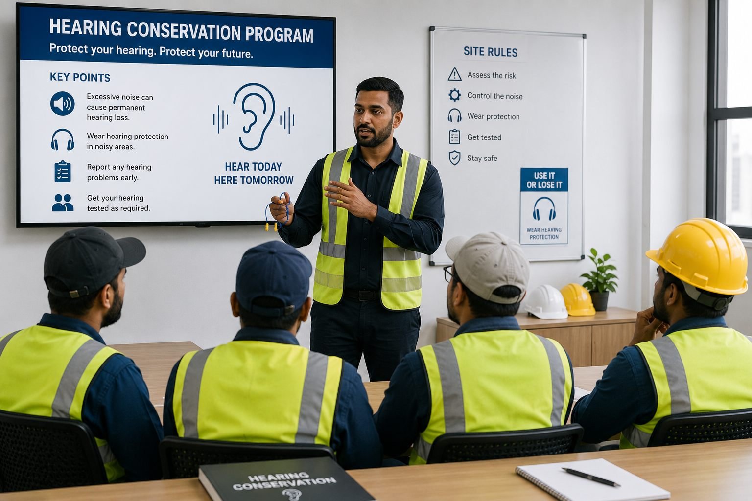 Hearing Conservation Program for UAE Construction and Industrial Sites