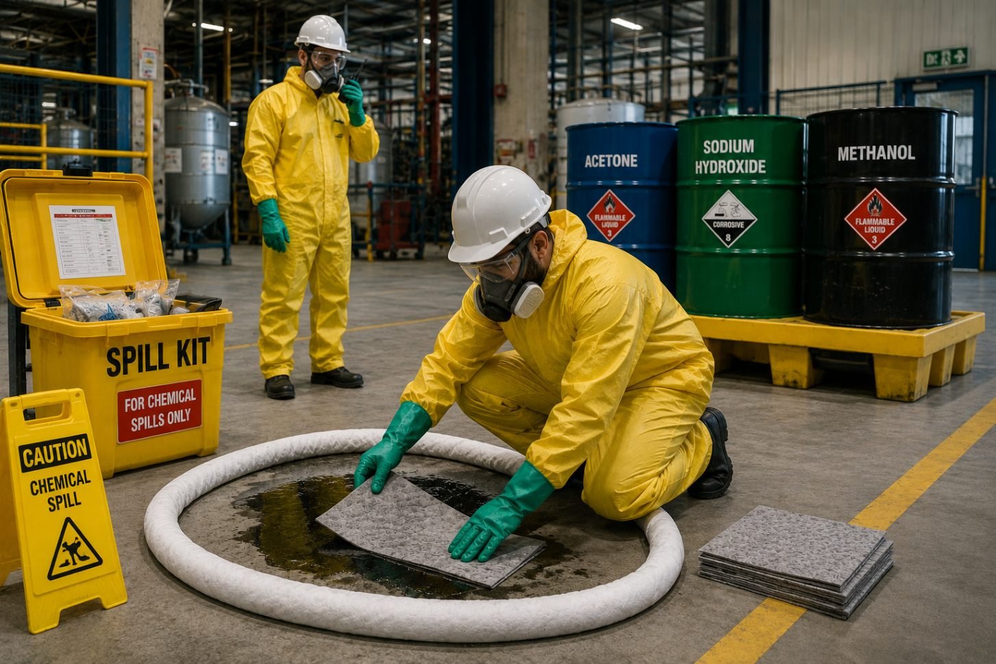 5 Chemical Spill Response Steps Every Industrial Site Needs
