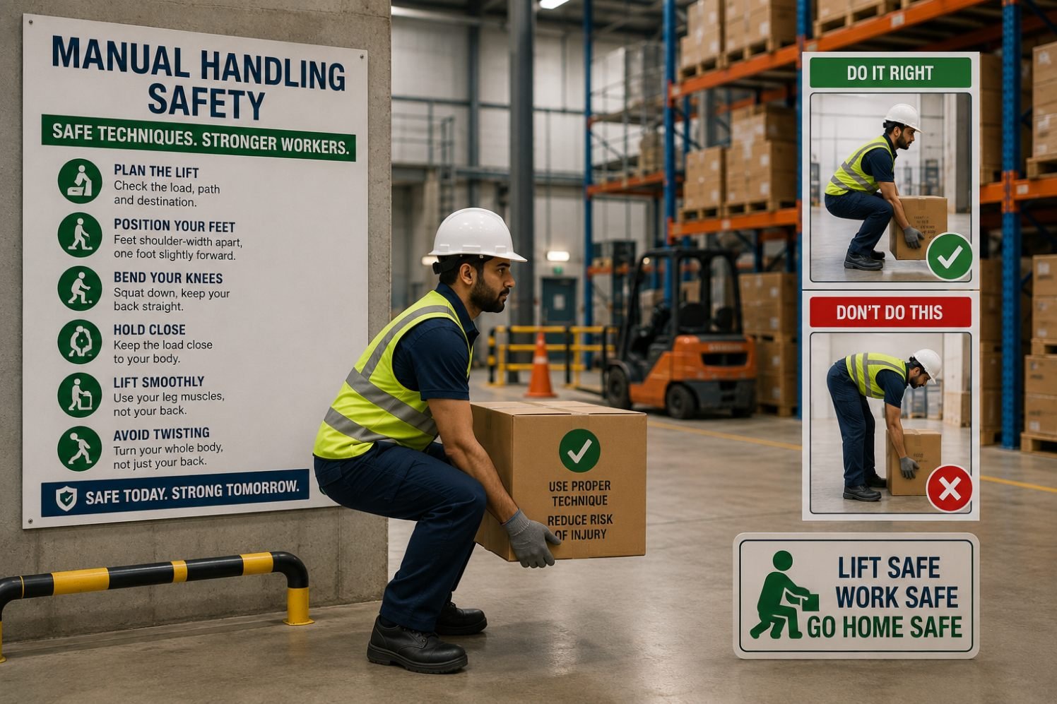 5 Manual Handling Safety Techniques to Reduce Back Injuries