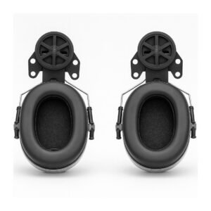 Ear Muff H10P3E- AAA Safe Ear Muff Helmet Mounted Black