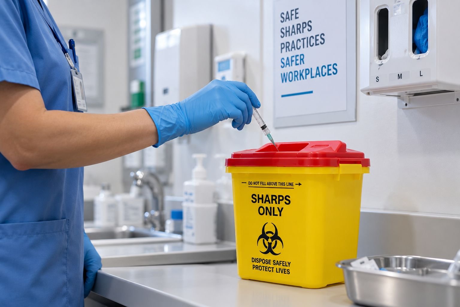 How to Manage Sharps Safety at Healthcare Workplaces in UAE